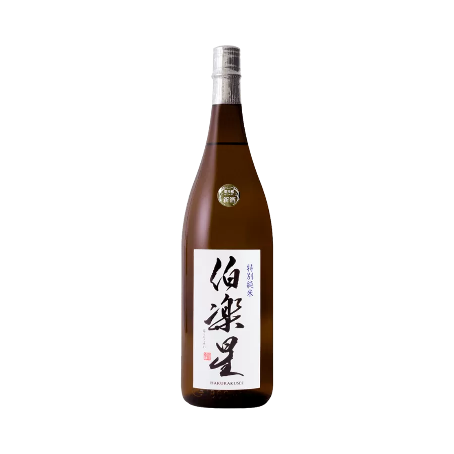 Rượu Sake Nhật Hakurakusei Tokubetsu Junmai