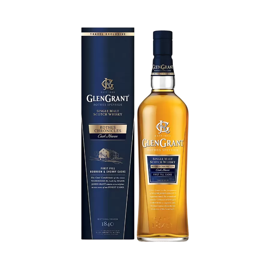 Rượu Whisky Glen Grant Rothes Chronicles Cask Haven