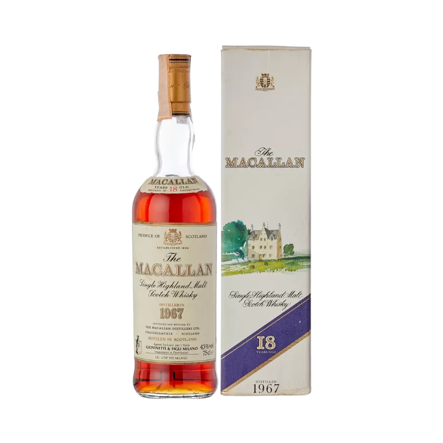 Rượu Whisky Macallan 18 Year Old 1967
