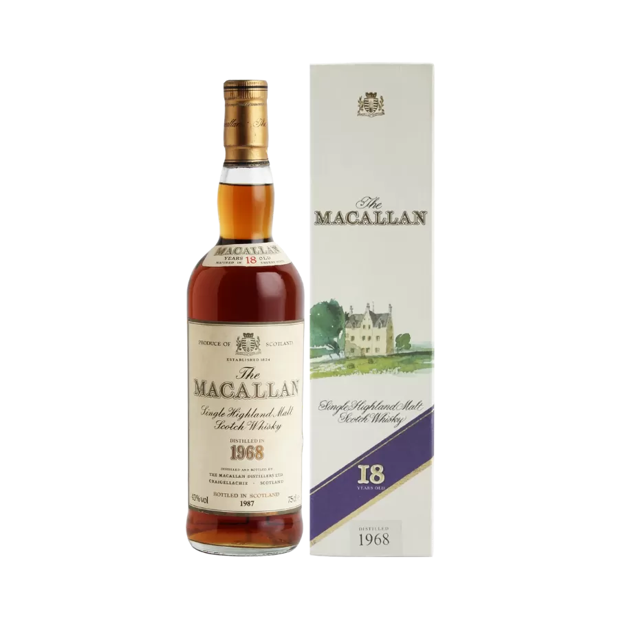 Rượu Whisky Macallan 18 Year Old 1968