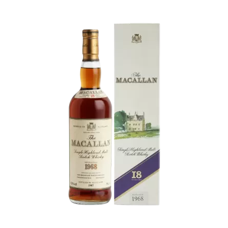 Rượu Whisky Macallan 18 Year Old 1968