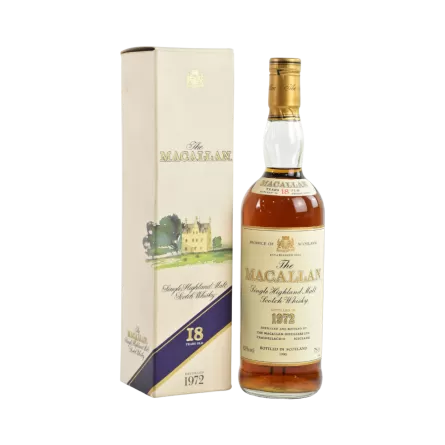 Rượu Whisky Macallan 18 Year Old 1972