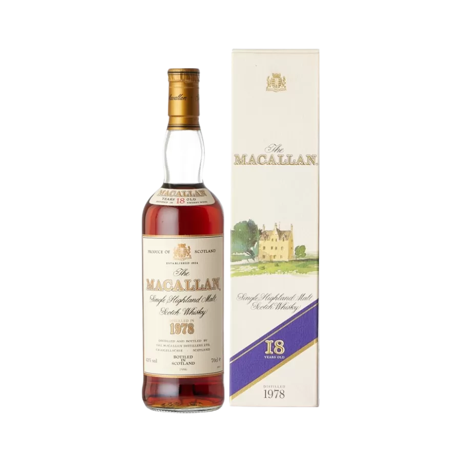 Rượu Whisky Macallan 18 Year Old 1978