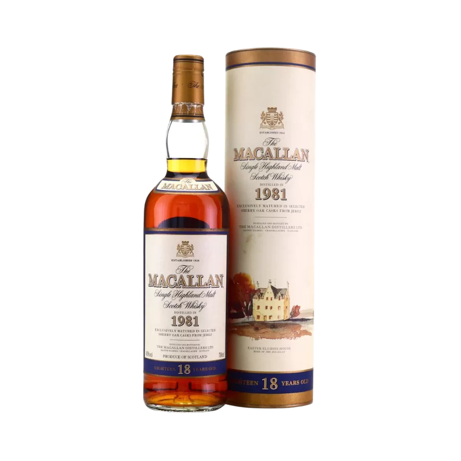 Rượu Whisky Macallan 18 Year Old 1981
