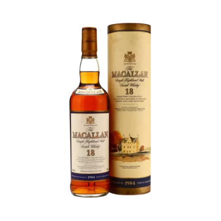 Rượu Whisky Macallan 18 Year Old 1984