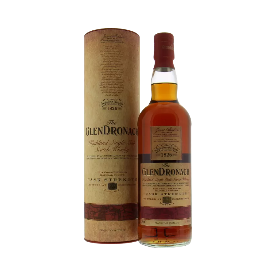 Rượu Whisky GlenDronach Cask Strength Batch 1