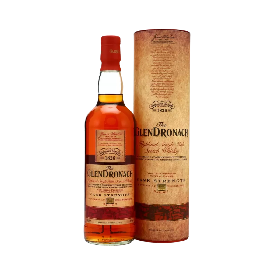 Rượu Whisky GlenDronach Cask Strength Batch 3