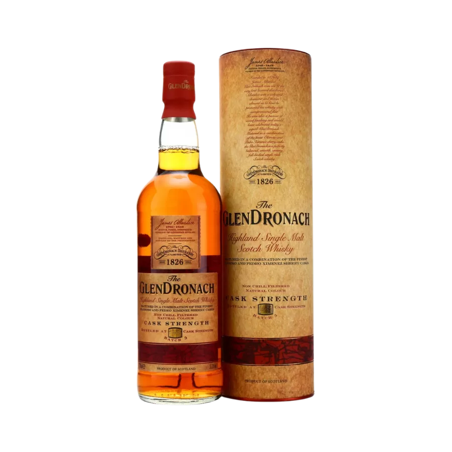 Rượu Whisky GlenDronach Cask Strength Batch 5