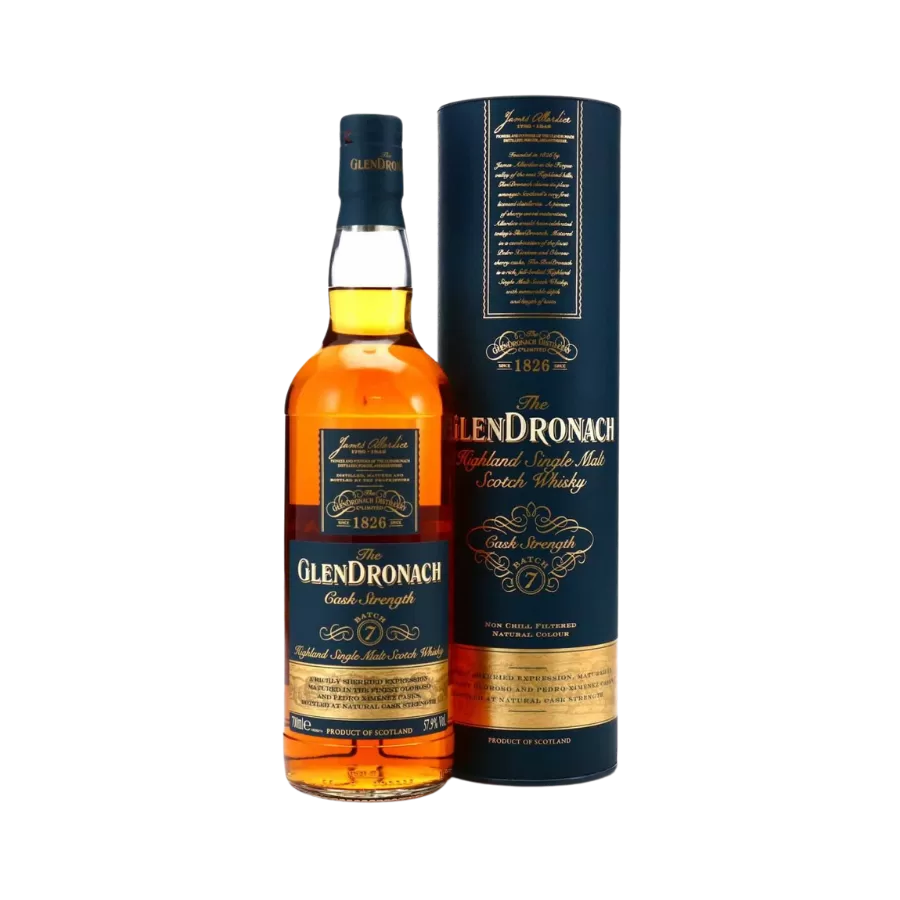 Rượu Whisky GlenDronach Cask Strength Batch 7