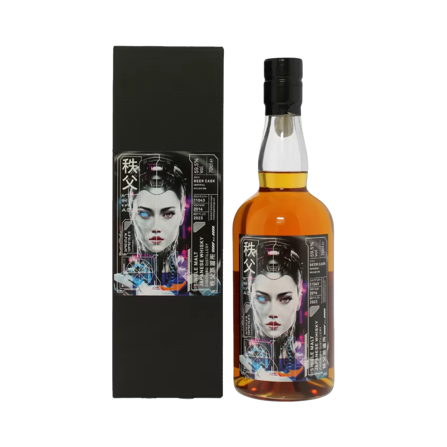Rượu Whisky Nhật Chichibu 9 Year Old 2014 Cyborg Trilogy A01