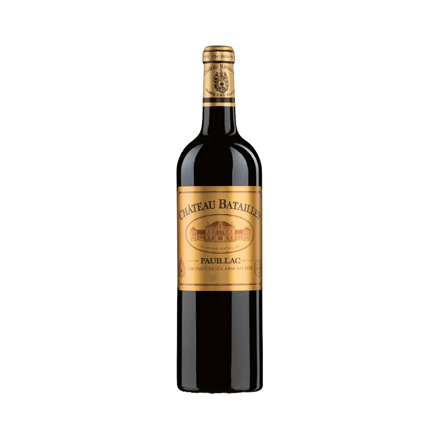 Rượu Vang Đỏ Pháp Chateau Batailley, Pauillac, 5th Growth, Grand Cru Classés 2015 2016