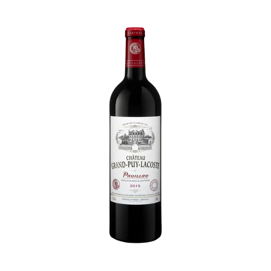 Rượu Vang Đỏ Pháp Chateau Grand Puy Lacoste 2015