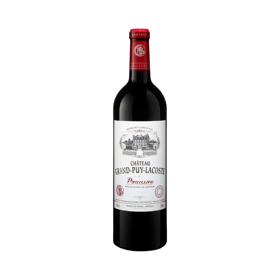 Rượu Vang Đỏ Pháp Chateau Grand Puy Lacoste 2018