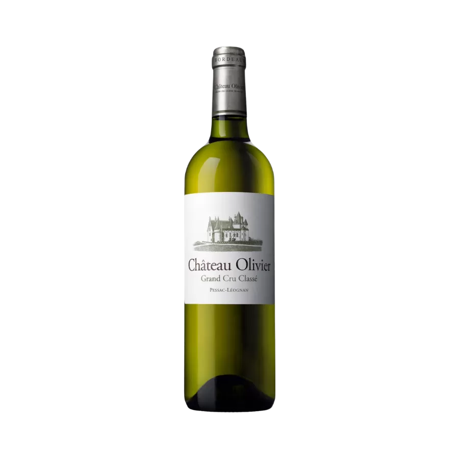 Rượu Vang Trắng Pháp Chateau Olivier Blanc Grand Cru Classé 2019