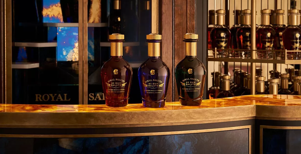Bộ Sưu Tập Royal Salute 62 Gun Salute: Original, American Oak & Peated Reserve