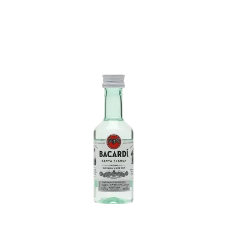 Rượu Rum Cuba Bacardi Carta Blanca Rum 50ml 