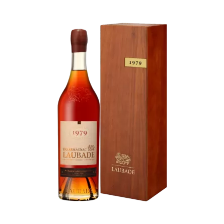 Rượu Brandy Pháp Chateau Laubade Bas Armagnac 1979
