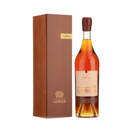Rượu Brandy Pháp Chateau Laubade Bas Armagnac 1984