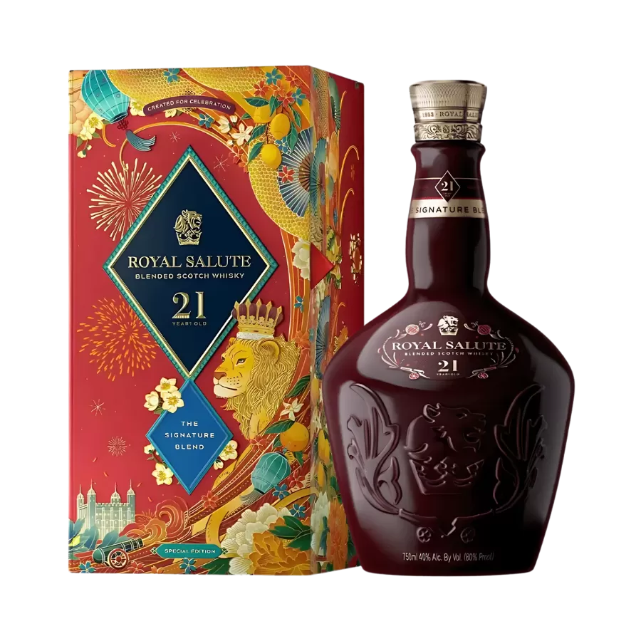 Rượu Whisky Royal Salute 21 Year Old Phiên Bản Tết 2022