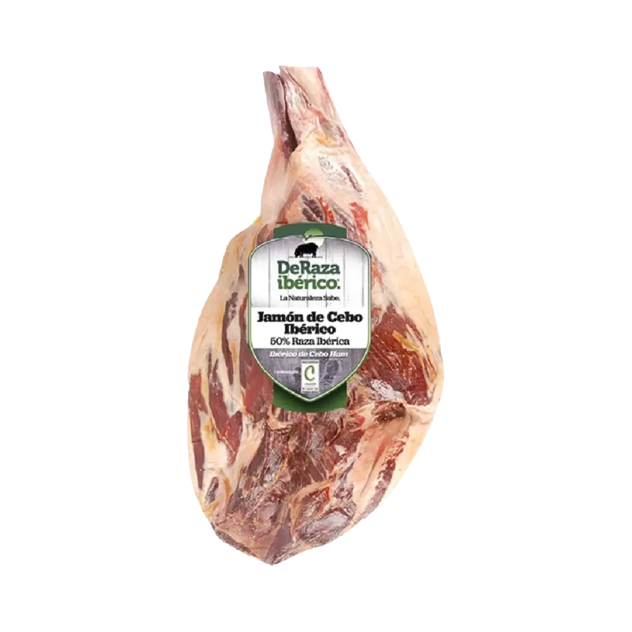 Đùi Heo Muối Deraza Iberico Cebo Đùi Sau Không Xương