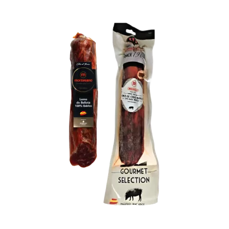 Thăn Lưng Heo Đen Montesano Lomo Bellota 100% Iberico Thuần Chủng