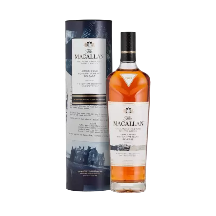Rượu Whisky Macallan James Bond 60th Anniversary Release Decade 6