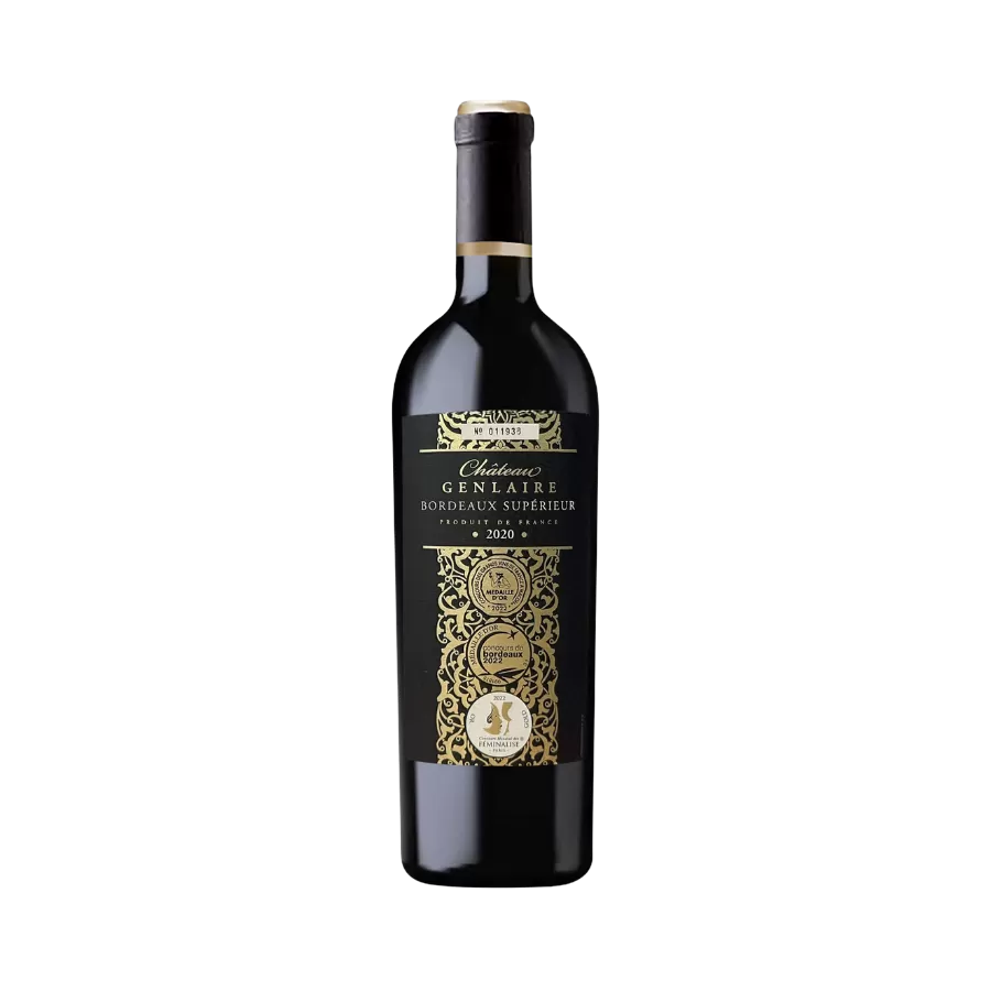 Rượu Vang Đỏ Pháp Chateau Genlaire Bordeaux Superieur