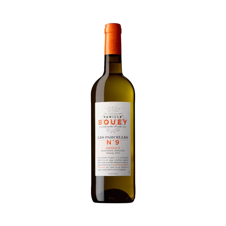 Rượu Vang Trắng Pháp Famille Bouey Les Parcelles No 9 Bordeaux Sauvignon