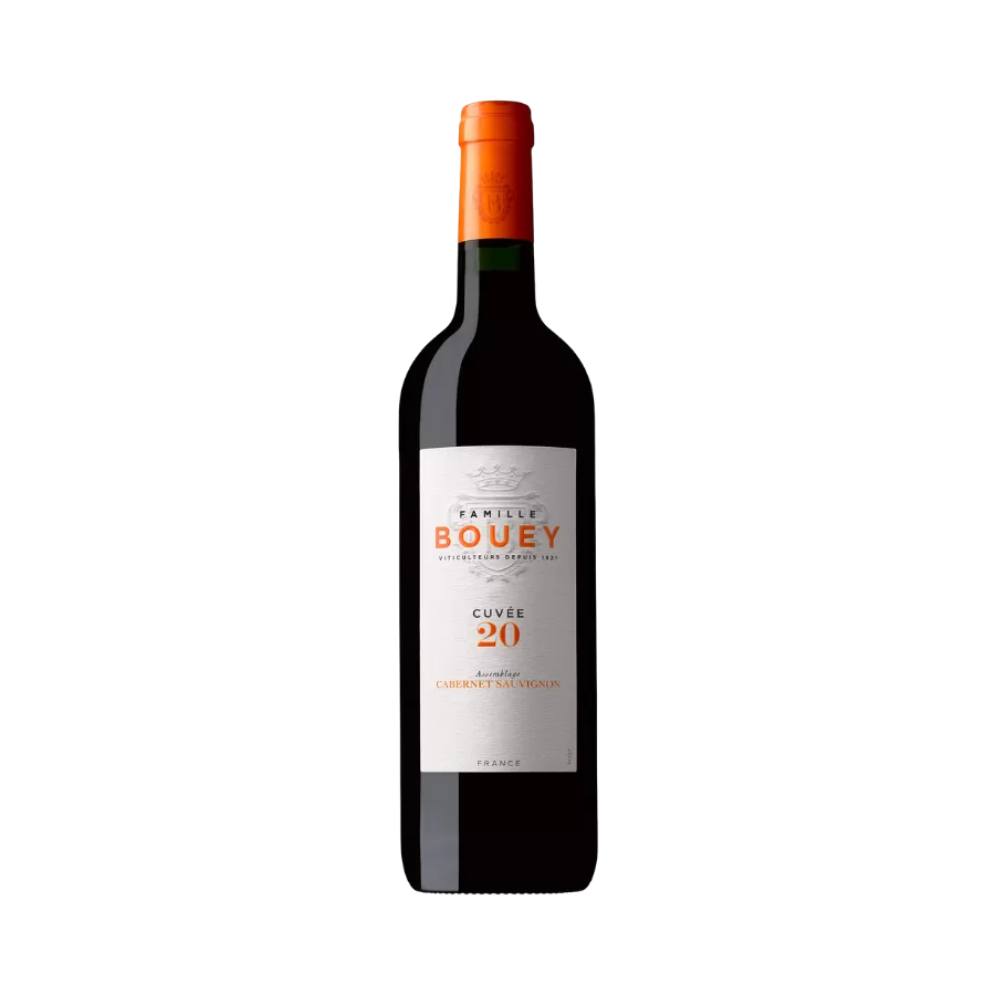 Rượu Vang Đỏ Pháp Famille Bouey Cuvee 20 Cabernet Sauvignon 2022