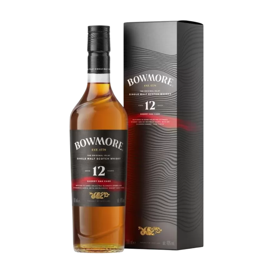 Rượu Whisky Bowmore 12 Year Old Sherry Oak Cask