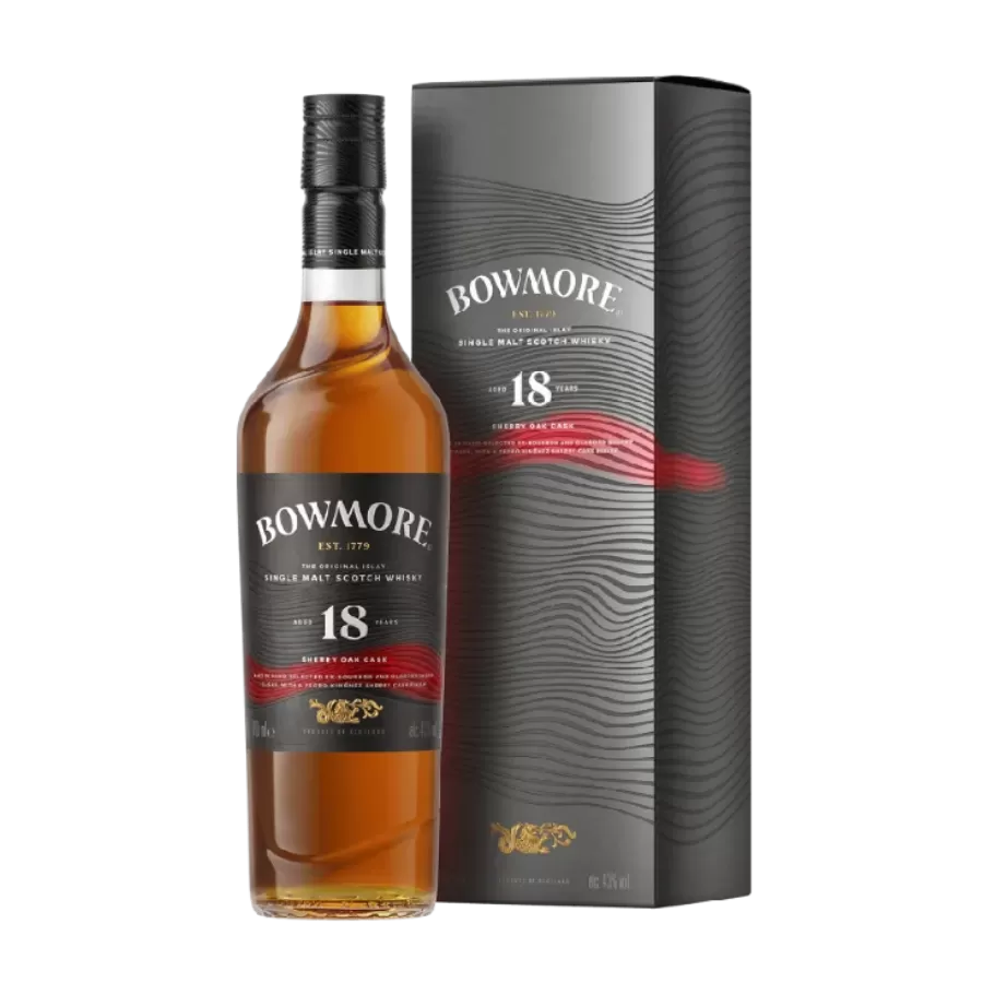 Rượu Whisky Bowmore 18 Year Old Sherry Oak Cask