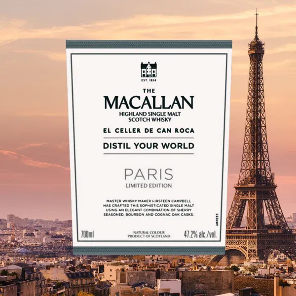 Macallan Distil Your World Paris Là Macallan Đầu Tiên Ủ Trong Thùng Cognac