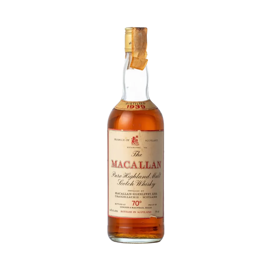 Rượu Whisky Macallan Glenlivet Gordon & MacPhail 70 Proof 1939
