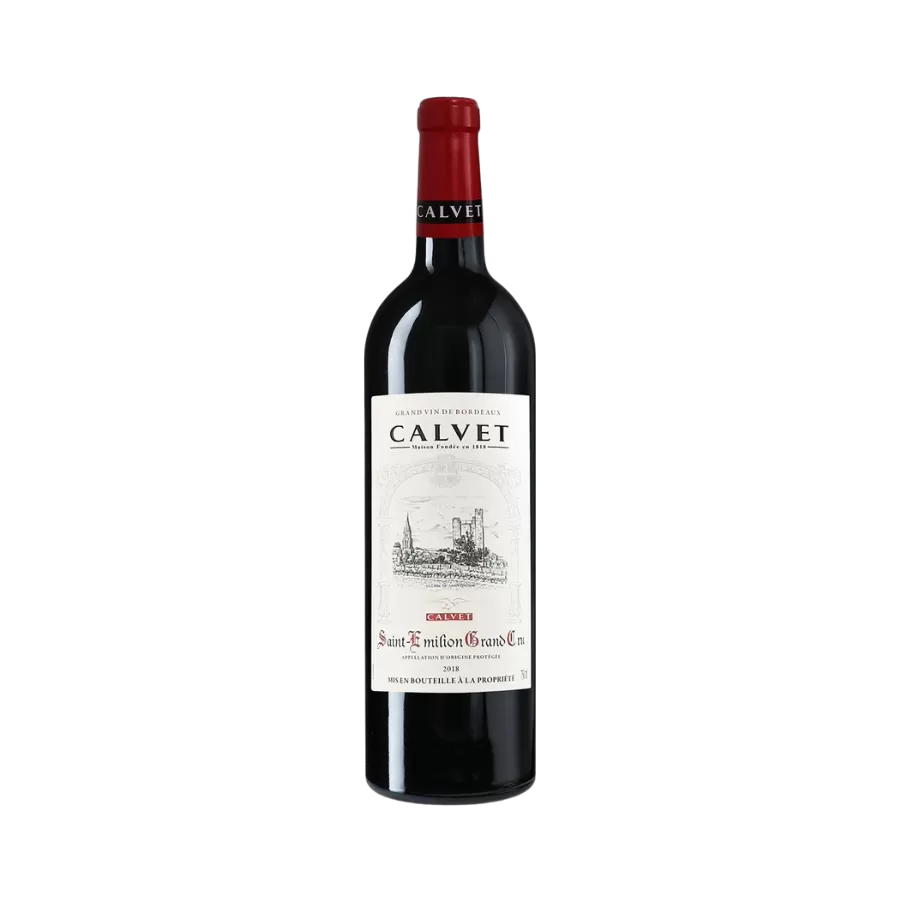 Rượu Vang Đỏ Pháp Calvet Saint Emilion Grand Cru