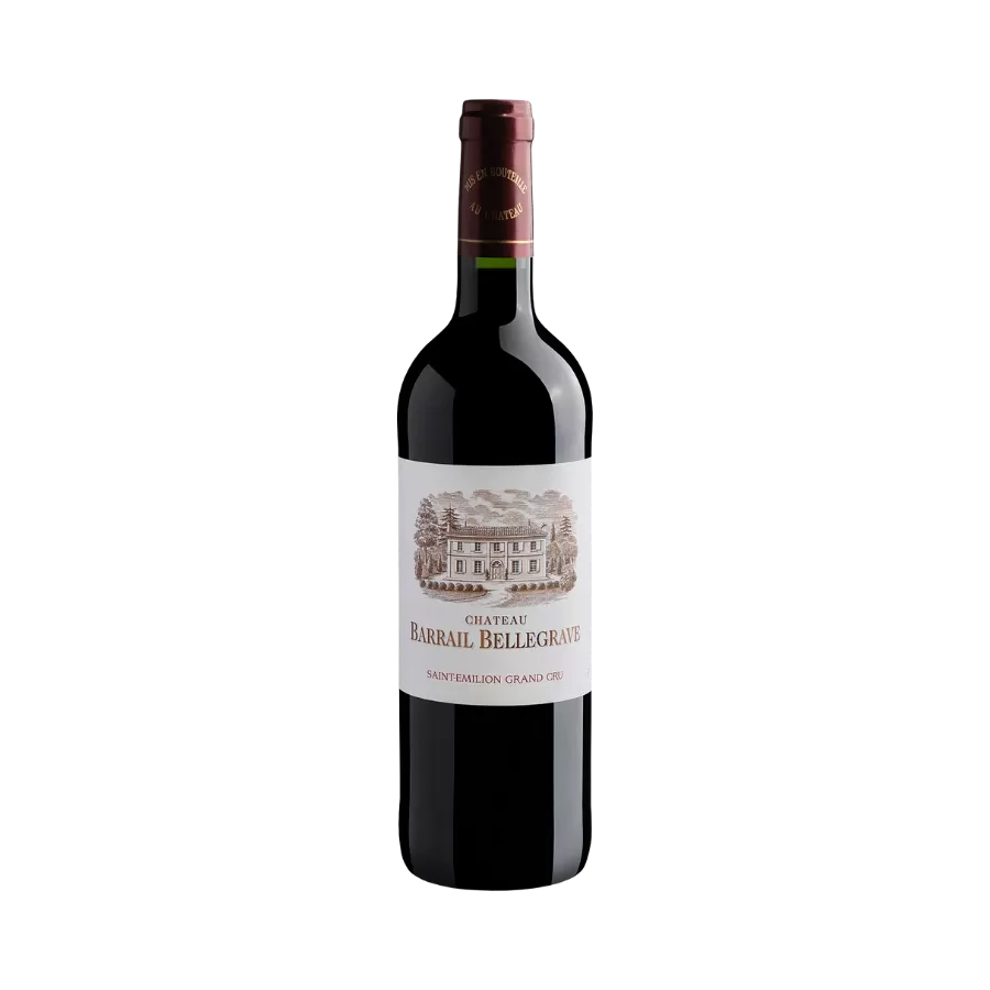 Rượu Vang Đỏ Pháp Chateau Barrail Bellegrave Saint Emilion Grand Cru 2020