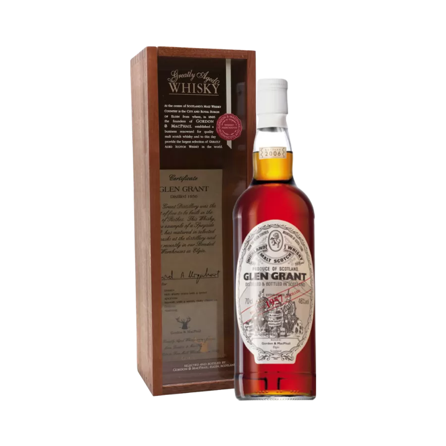 Rượu Whisky Glen Grant 49 Year Old Gordon & Macphail 1957 2006