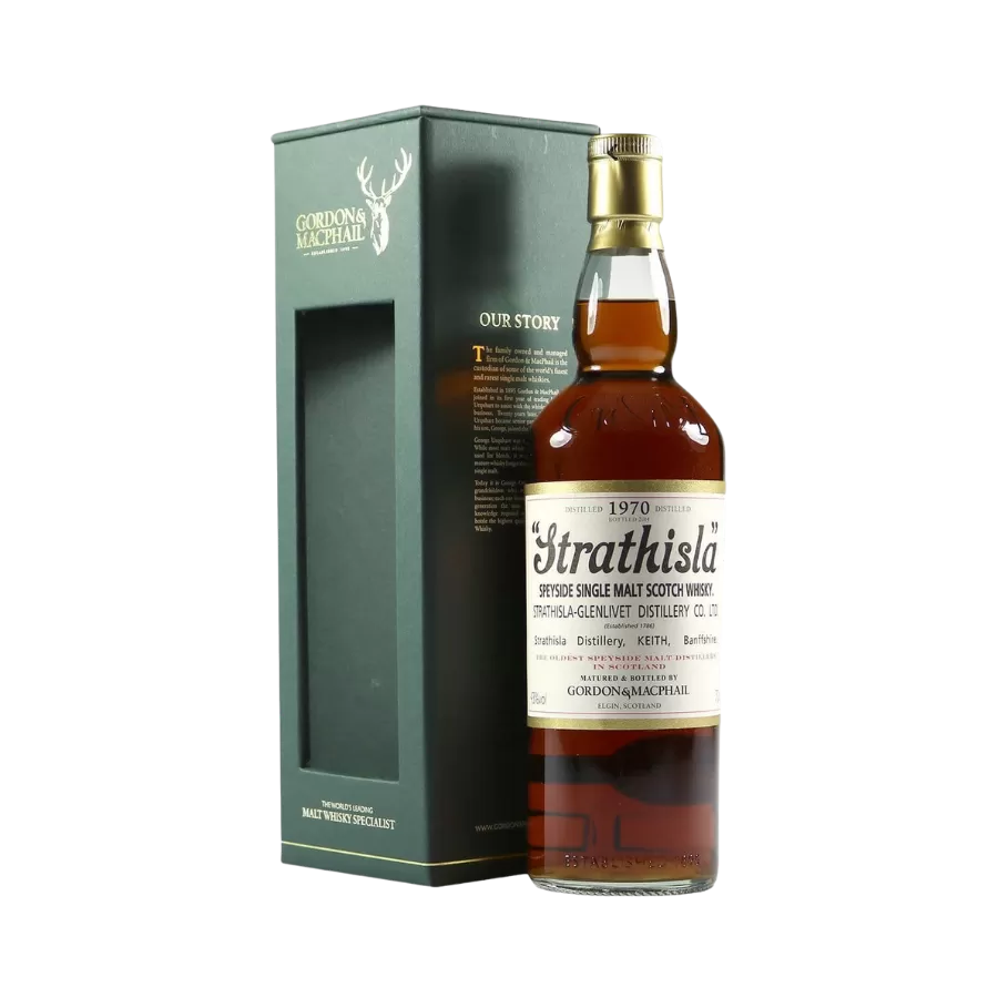Rượu Whisky Strathisla 42 Year Old Gordon & Macphail 1970