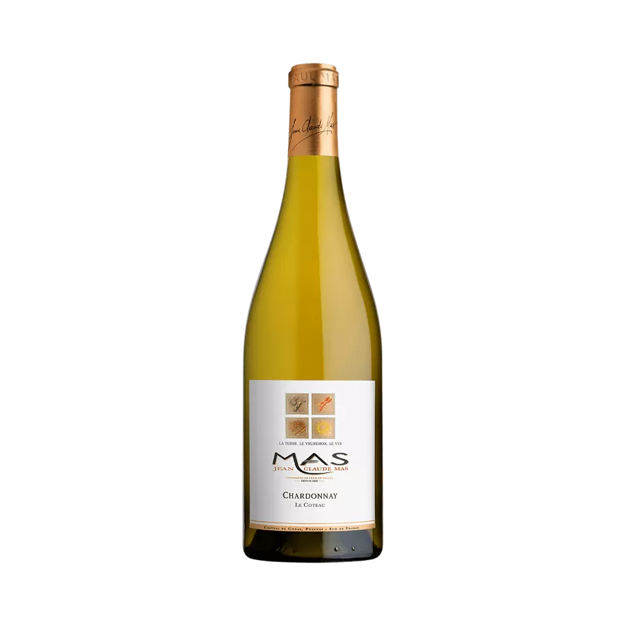 Rượu Vang Trắng Pháp Jean Claude Mas Chardonnay Les Coteau 2020