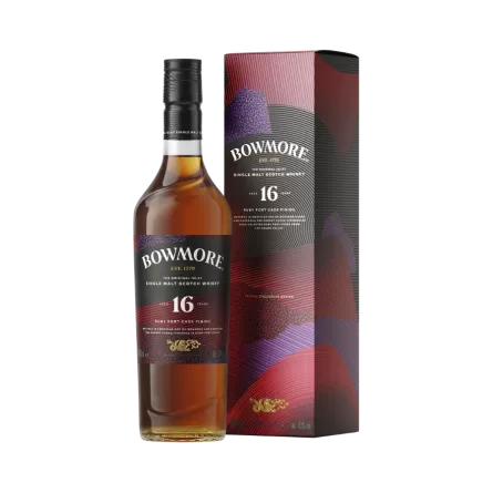 Rượu Whisky Bowmore 16 Year Old Ruby Port Cask Finish