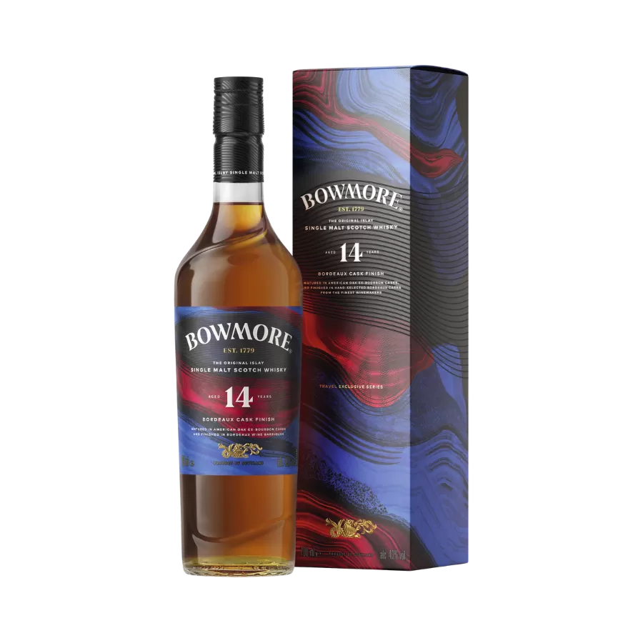 Rượu Whisky Bowmore 14 Year Old Bordeaux Wine Cask Finish