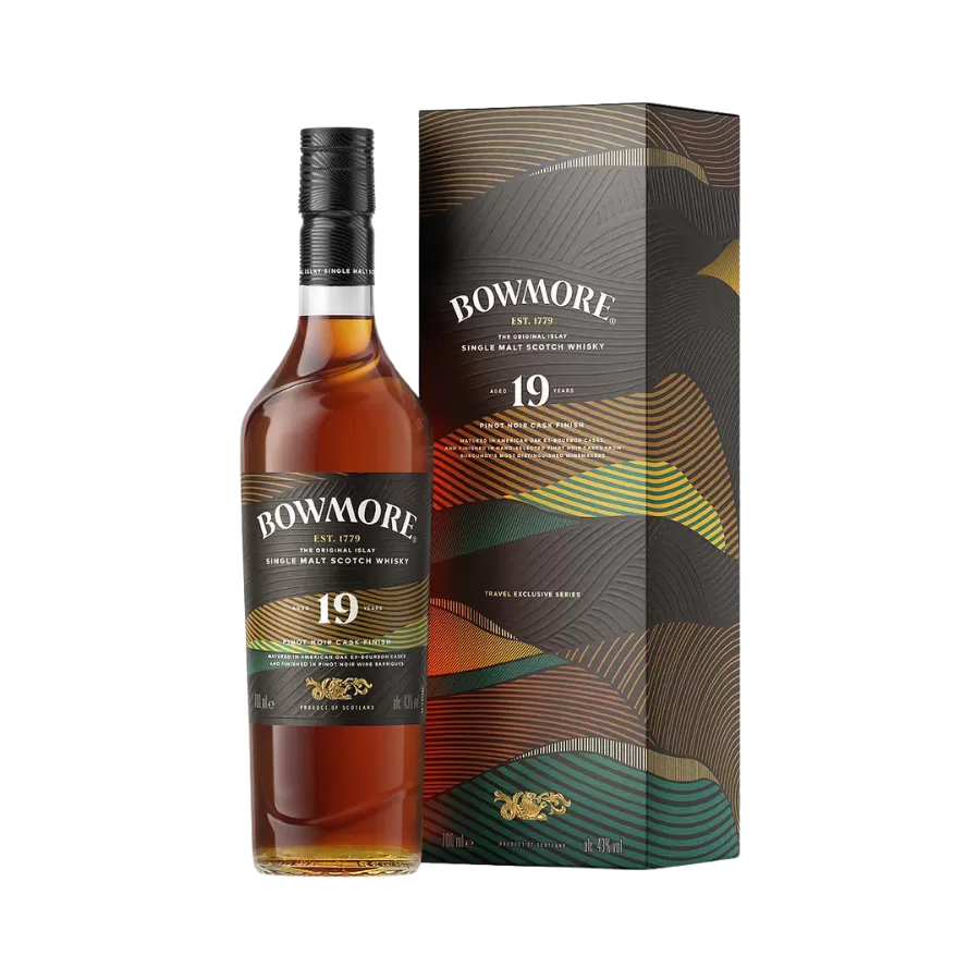 Rượu Whisky Bowmore 19 Year Old Pinot Noir Cask Finish