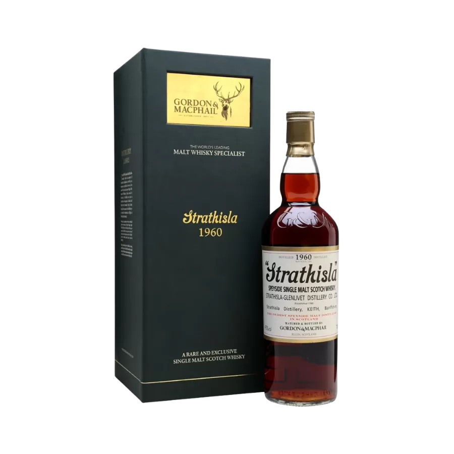 Rượu Whisky Strathisla 53 Year Old Gordon & Macphail 1960