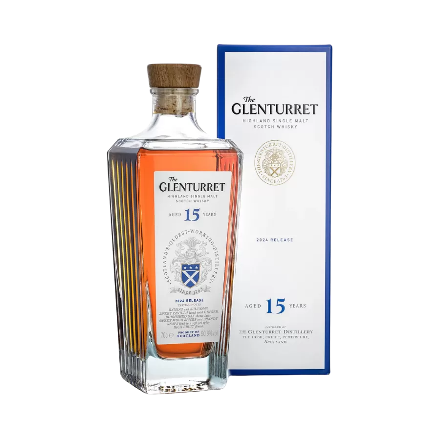 Rượu Whisky Glenturret 15 Year Old 2024 Release
