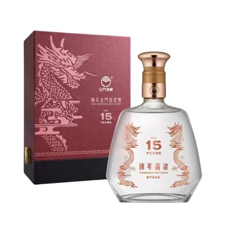 Rượu Cao Lương Kim Môn 15 Năm/ Kinmen Kaoliang 15 Year/ 金門高粱 陳年高粱15年