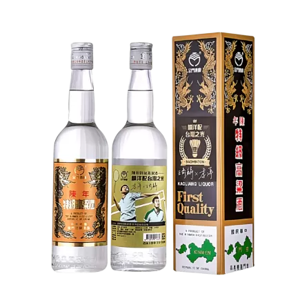 Rượu Cao Lương Kim Môn Bản Kỷ Niệm/ Kinmen Kaoliang Liquor First Quality Limited Edition/ 金門高粱 陳年特級 麟洋配 台灣之光