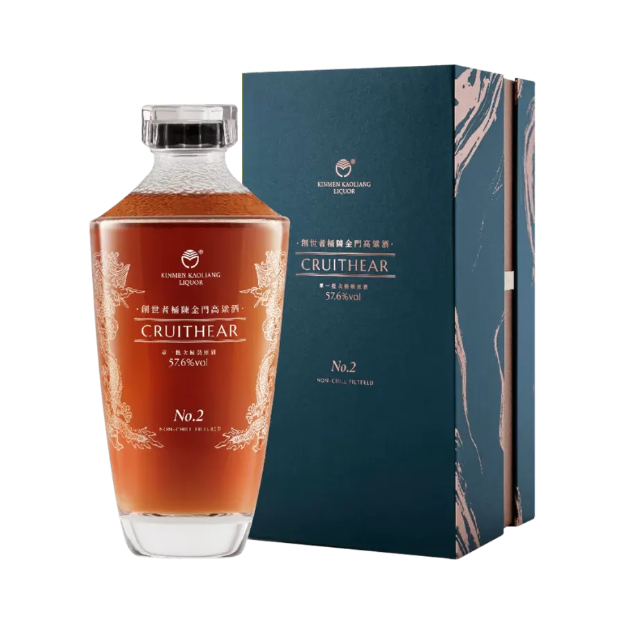 Rượu Cao Lương Kim Môn Cruithear No.2/ Kinmen Kaoliang Liquor Cruithear No.2/ 金門高粱 創世者桶陳 單一批次桶裝原酒 No.2