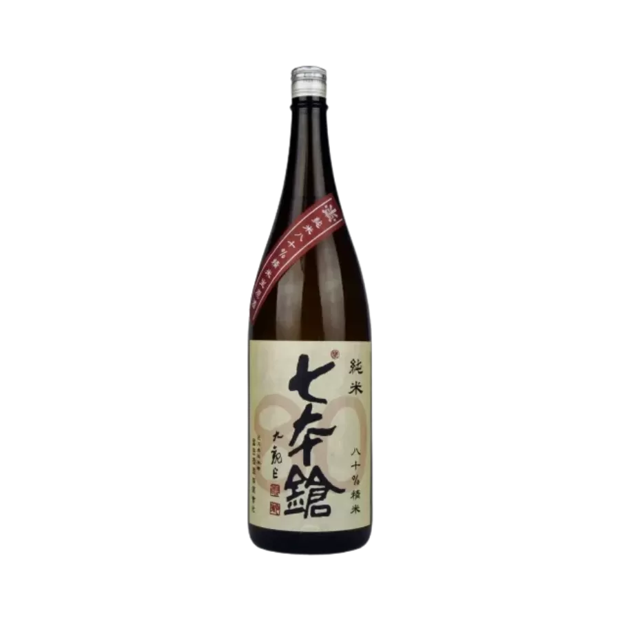 Rượu Sake Nhật Bản Shichihonyari 80 Seimai Hiire Junmai 1.8L