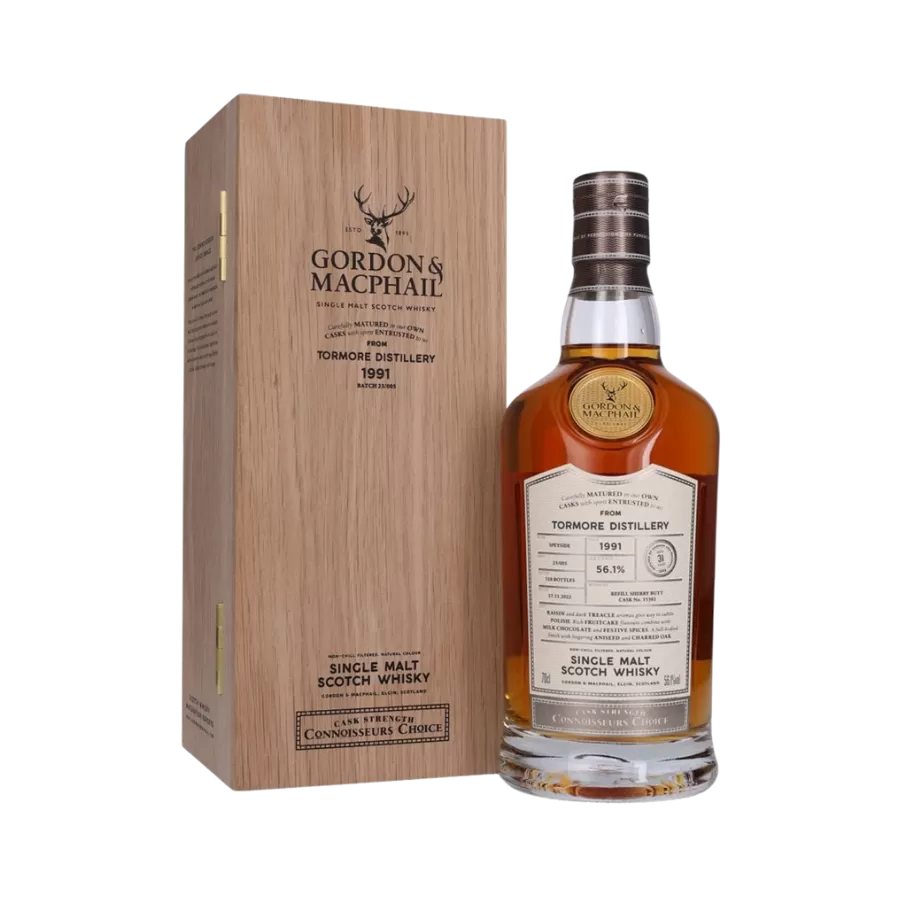 Rượu Whisky Tormore 31 Year Old Gordon & Macphail 1991