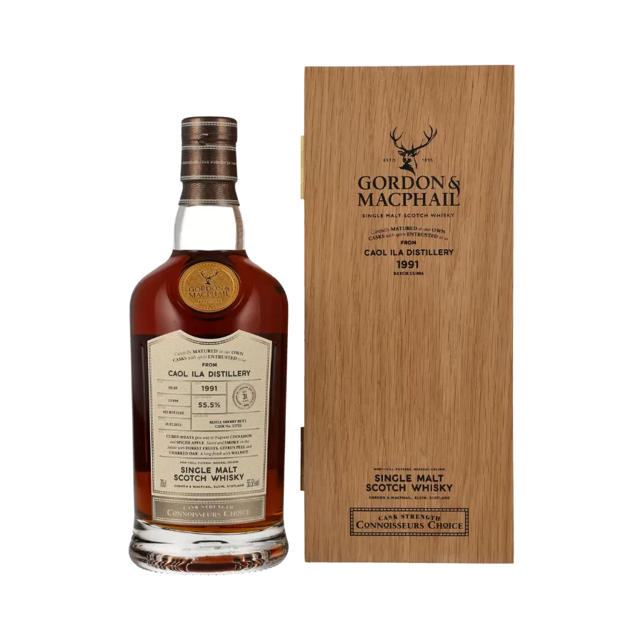 Rượu Whisky Caol Ila 31 Year Old Gordon & Macphail 1991