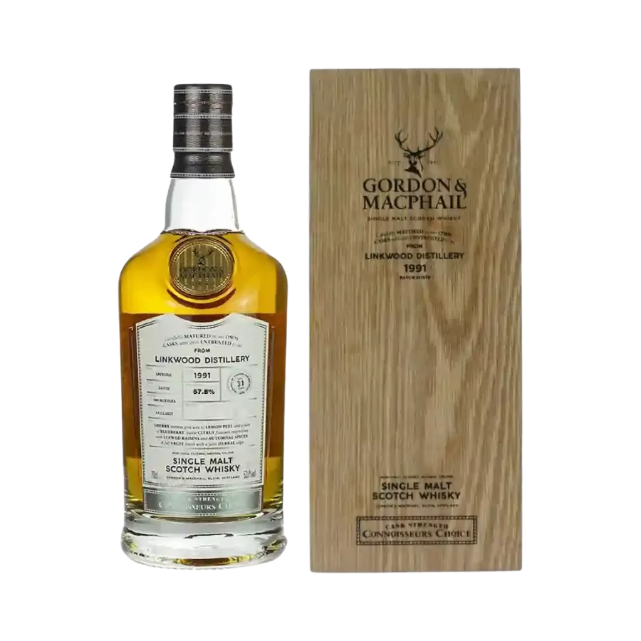 Rượu Whisky Linkwood 31 Year Old Gordon & Macphail 1991